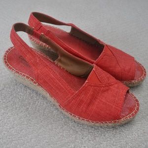 Clarks Petrina Rhea Espadrille Wedge Sandal- 7M